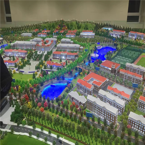 甘肃省公安厅301工程警察学校肃北规划模型