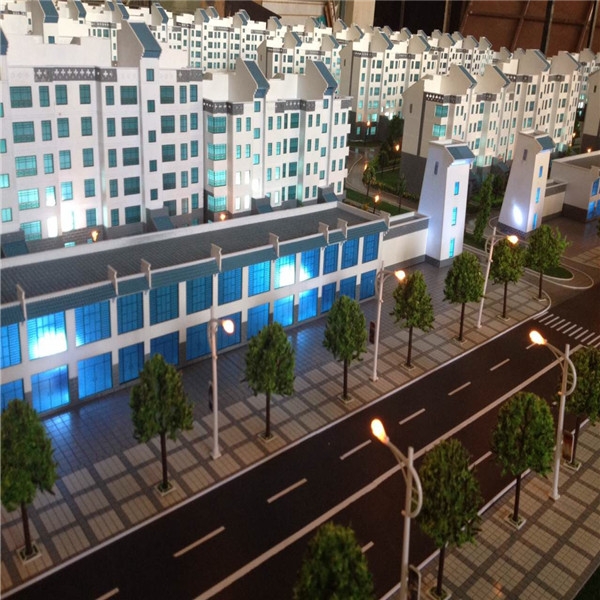 民勤肃北楼盘模型