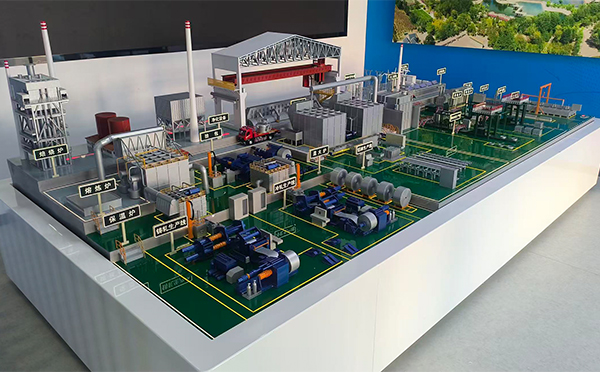 酒钢集团东铝厂-铝材生产线肃北机械模型